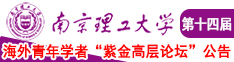 尻妹子屄屄南京理工大学第十四届海外青年学者紫金论坛诚邀海内外英才！